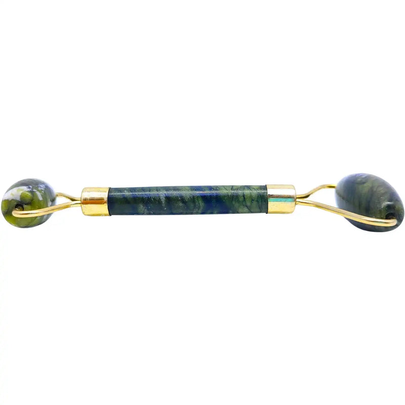 Rolos Massageador Pedra De Jade Verde