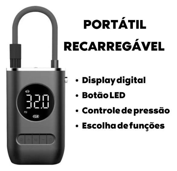 Bomba de Compressor de Ar Portátil