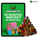 Blocos Magnéticos + Ebook com 30 desafios Grátis - Kit Mine Creative